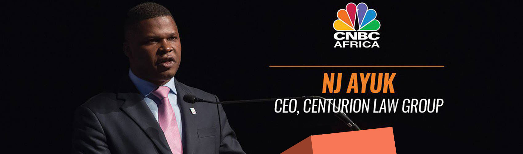 Mr. NJ Ayuk is the CEO of Centurion Law Group